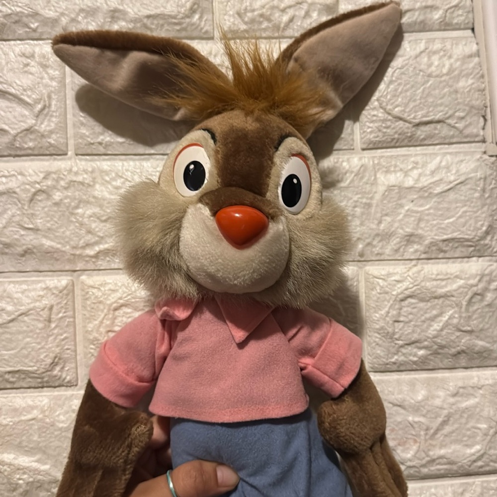 Disney Splash Mountain Brer Rabbit Plush Stuffed Animal